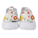 Easter Seamless Pattern With Cute Eggs Flowers Women s Slip On Sneakers View4