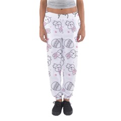 Cute Pattern With Easter Bunny Egg Women s Jogger Sweatpants