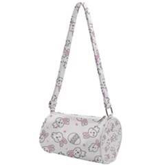 Cute Pattern With Easter Bunny Egg Mini Cylinder Bag