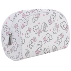 Cute Pattern With Easter Bunny Egg Make Up Case (medium) by Jancukart