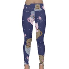 Cute Kittens Sleep Sweetly Mugs Lightweight Velour Classic Yoga Leggings