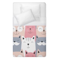 Cute Seamless Pattern With Cats Duvet Cover (single Size)