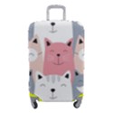 Cute Seamless Pattern With Cats Luggage Cover (Small) View1