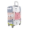 Cute Seamless Pattern With Cats Luggage Cover (Small) View2