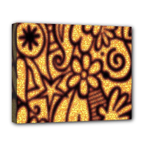 Background-pattern Deluxe Canvas 20  X 16  (stretched)