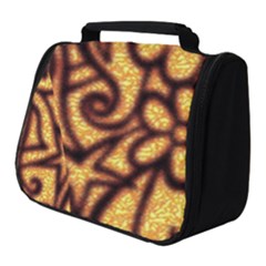 Background-pattern Full Print Travel Pouch (small)