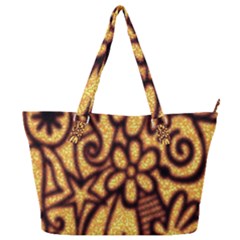 Background-pattern Full Print Shoulder Bag by Jancukart