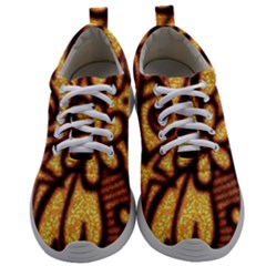 Background-pattern Mens Athletic Shoes