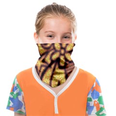 Background-pattern Face Covering Bandana (kids)