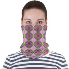 Seamless Psychedelic Pattern Face Seamless Bandana (adult)