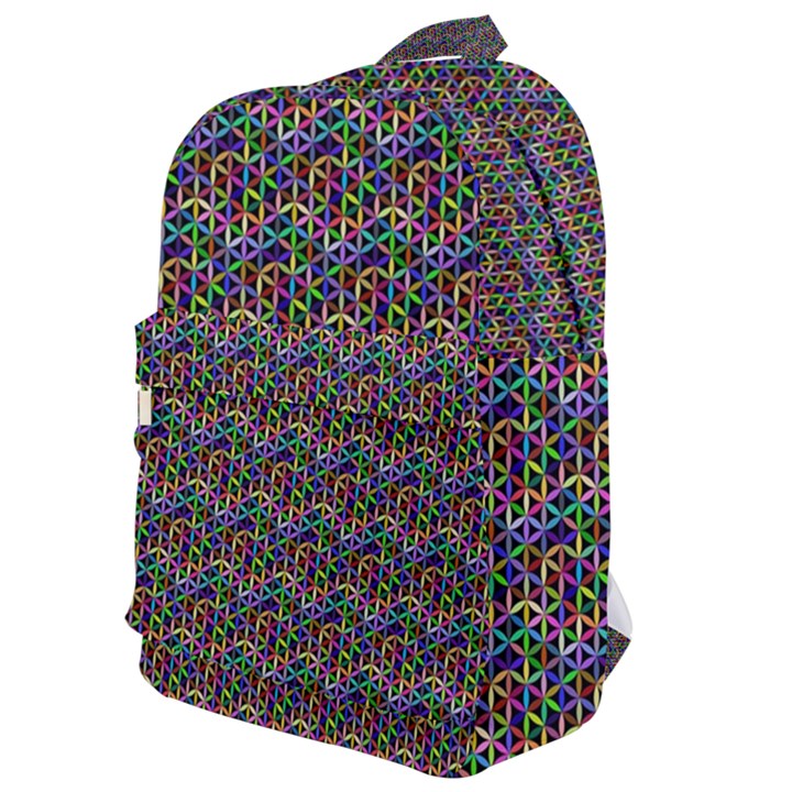 Seamless Prismatic Geometric Pattern With Background Classic Backpack