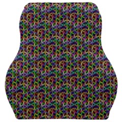 Seamless Prismatic Geometric Pattern With Background Car Seat Velour Cushion  by Jancukart