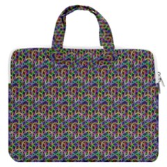 Seamless Prismatic Geometric Pattern With Background Macbook Pro13  Double Pocket Laptop Bag by Jancukart