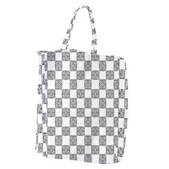 Seamless Tile Derivative Pattern Giant Grocery Tote