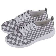 Seamless Tile Derivative Pattern Men s Lightweight Sports Shoes