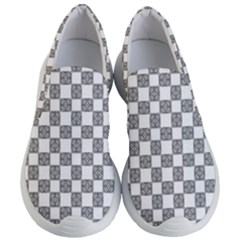 Seamless Tile Derivative Pattern Women s Lightweight Slip Ons