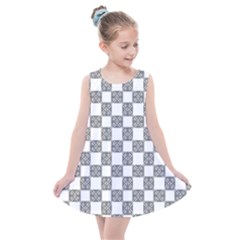 Seamless Tile Derivative Pattern Kids  Summer Dress