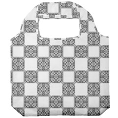 Seamless Tile Derivative Pattern Foldable Grocery Recycle Bag