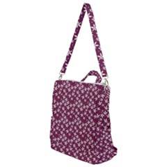 Small Flowers Pattern Crossbody Backpack