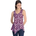 Small Flowers Pattern Sleeveless Tunic View1