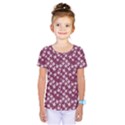 Small Flowers Pattern Kids  One Piece Tee View1