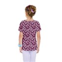 Small Flowers Pattern Kids  One Piece Tee View2