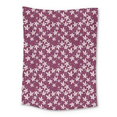 Small Flowers Pattern Medium Tapestry