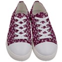 Small Flowers Pattern Men s Low Top Canvas Sneakers View1