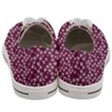 Small Flowers Pattern Men s Low Top Canvas Sneakers View4