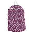 Small Flowers Pattern Foldable Lightweight Backpack View1