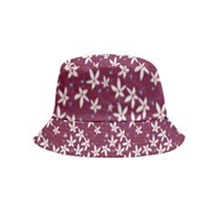 Small Flowers Pattern Inside Out Bucket Hat (kids)