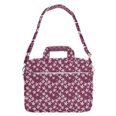 Small Flowers Pattern Macbook Pro Shoulder Laptop Bag (large)