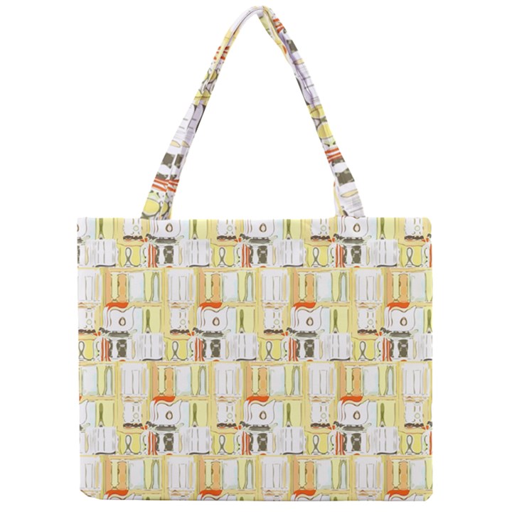 Abstract-pattern Mini Tote Bag