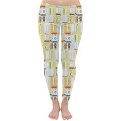 Abstract-pattern Classic Winter Leggings