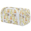 Abstract-pattern Toiletries Pouch View1