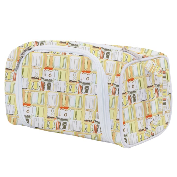 Abstract-pattern Toiletries Pouch