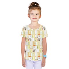 Abstract-pattern Kids  One Piece Tee