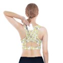 Abstract-pattern Sports Bra With Pocket View2