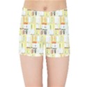 Abstract-pattern Kids  Sports Shorts View1