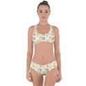 Abstract-pattern Criss Cross Bikini Set View1