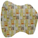 Abstract-pattern Velour Head Support Cushion View3