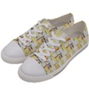 Abstract-pattern Women s Low Top Canvas Sneakers View2