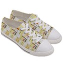 Abstract-pattern Women s Low Top Canvas Sneakers View3