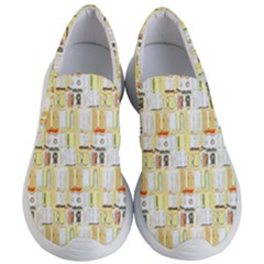 Abstract-pattern Women s Lightweight Slip Ons