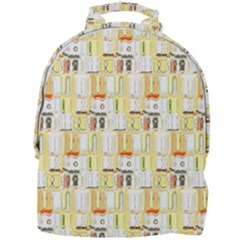 Abstract-pattern Mini Full Print Backpack