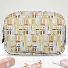 Abstract-pattern Make Up Pouch (Small)