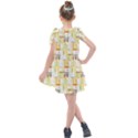 Abstract-pattern Kids  Tie Up Tunic Dress View2