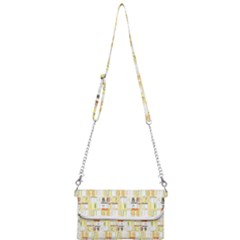 Abstract-pattern Mini Crossbody Handbag