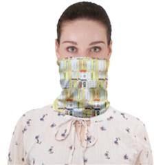 Abstract-pattern Face Covering Bandana (Adult)