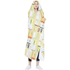 Abstract-pattern Wearable Blanket